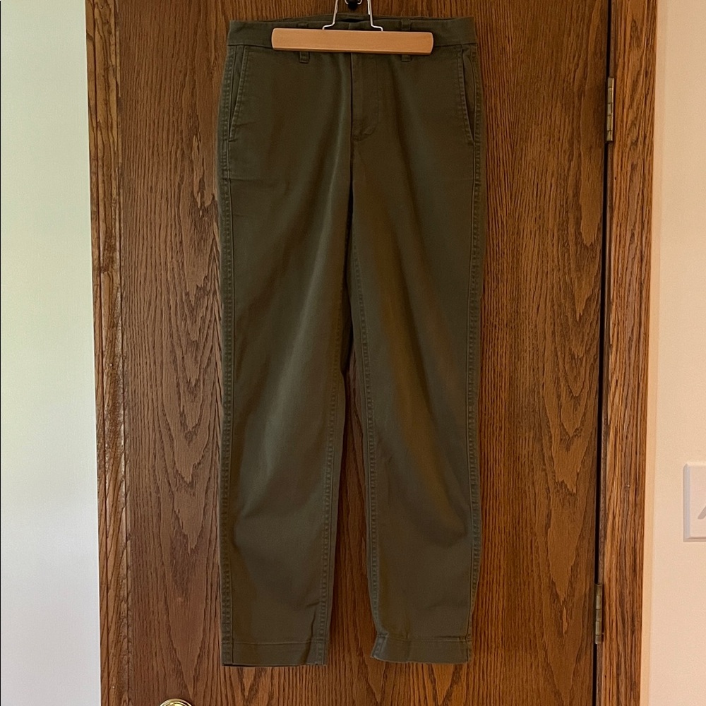 J. Crew Women’s Dark Olive Chinos